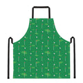 Golf Course Pattern Print Apron