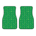 Golf Course Pattern Print Front Car Floor Mats
