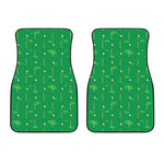 Golf Course Pattern Print Front Car Floor Mats