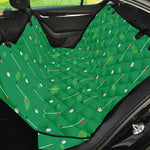 Golf Course Pattern Print Pet Car Back Seat Cover