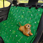 Golf Course Pattern Print Pet Car Back Seat Cover