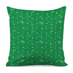 Golf Course Pattern Print Pillow Cover