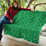 Golf Course Pattern Print Quilt