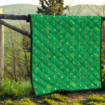 Golf Course Pattern Print Quilt