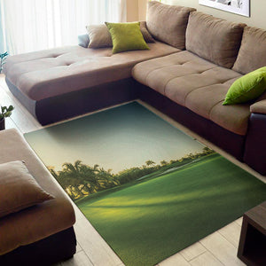 Golf Course Print Area Rug