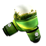 Golf Course Print Boxing Gloves