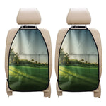 Golf Course Print Car Seat Organizers