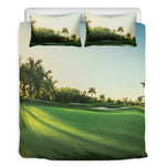 Golf Course Print Duvet Cover Bedding Set