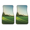 Golf Course Print Front Car Floor Mats