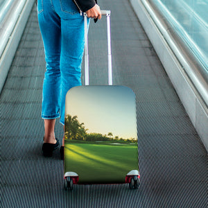 Golf Course Print Luggage Cover
