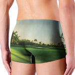 Golf Course Print Men's Boxer Briefs