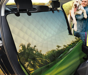 Golf Course Print Pet Car Back Seat Cover