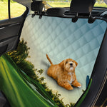 Golf Course Print Pet Car Back Seat Cover