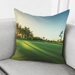 Golf Course Print Pillow Cover