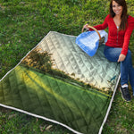 Golf Course Print Quilt