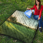 Golf Course Print Quilt