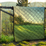 Golf Course Print Quilt