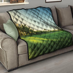 Golf Course Print Quilt
