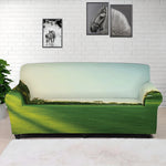Golf Course Print Sofa Cover