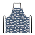 Good Night Koala Pattern Print Apron