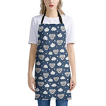 Good Night Koala Pattern Print Apron