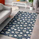 Good Night Koala Pattern Print Area Rug