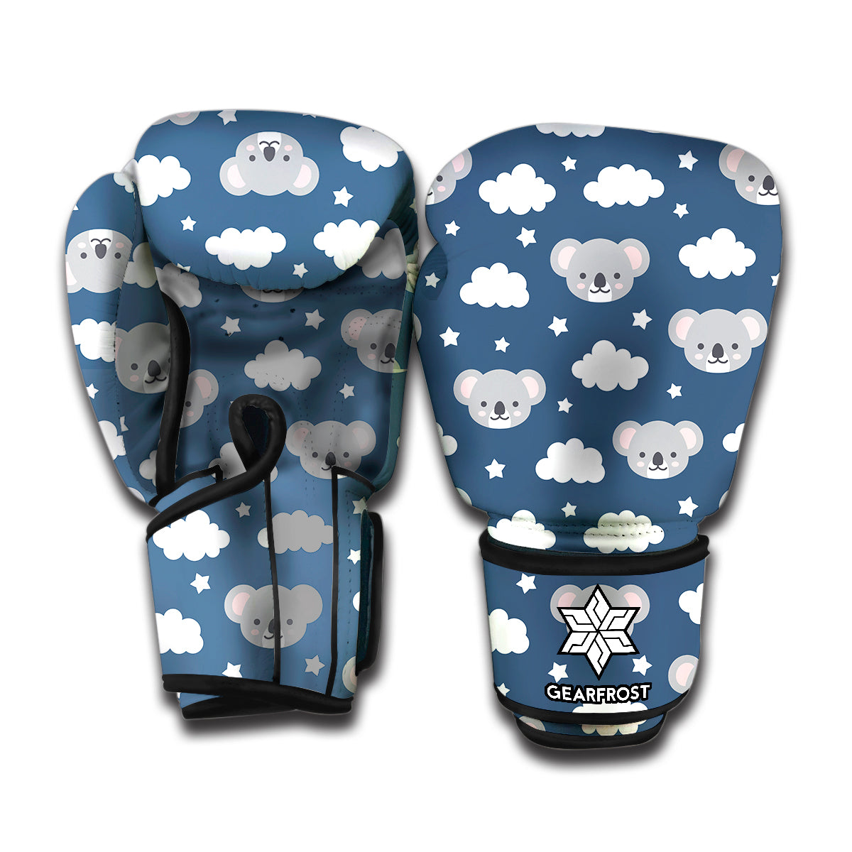 Good Night Koala Pattern Print Boxing Gloves