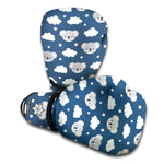 Good Night Koala Pattern Print Boxing Gloves