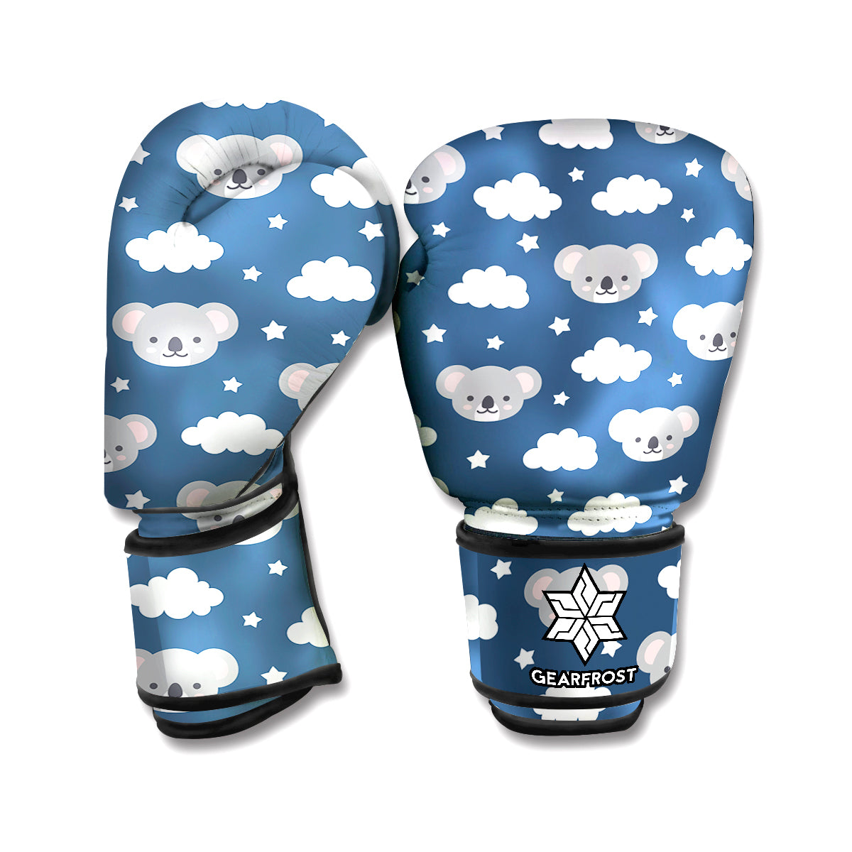 Good Night Koala Pattern Print Boxing Gloves