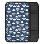Good Night Koala Pattern Print Car Center Console Cover