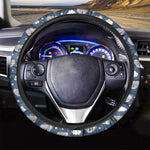 Good Night Koala Pattern Print Car Steering Wheel Cover