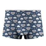 Good Night Koala Pattern Print Men's Boxer Briefs
