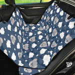 Good Night Koala Pattern Print Pet Car Back Seat Cover
