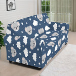 Good Night Koala Pattern Print Sofa Cover
