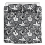 Gothic Wicca Curse Print Duvet Cover Bedding Set