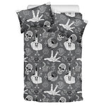 Gothic Wicca Curse Print Duvet Cover Bedding Set