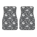 Gothic Wicca Curse Print Front Car Floor Mats