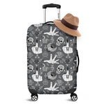 Gothic Wicca Curse Print Luggage Cover