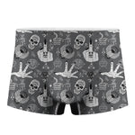 Gothic Wicca Curse Print Men's Boxer Briefs