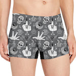 Gothic Wicca Curse Print Men's Boxer Briefs