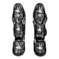 Gothic Wicca Curse Print Muay Thai Shin Guards
