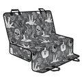 Gothic Wicca Curse Print Pet Car Back Seat Cover