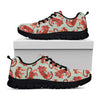 Gouache Tiger Pattern Print Black Sneakers