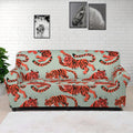Gouache Tiger Pattern Print Sofa Cover