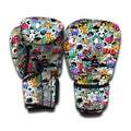 Graffiti Cartoon Characters Print Boxing Gloves