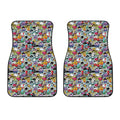 Graffiti Cartoon Characters Print Front Car Floor Mats