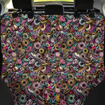 Graffiti Donut Pattern Print Pet Car Back Seat Cover