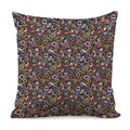 Graffiti Donut Pattern Print Pillow Cover