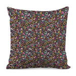 Graffiti Donut Pattern Print Pillow Cover