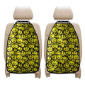 Graffiti Happy Emoji Pattern Print Car Seat Organizers